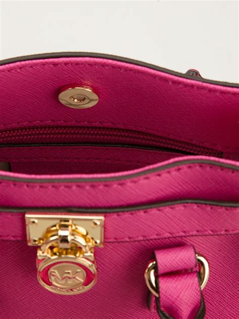 pink hamilton michael kors bag|Michael Kors Hamilton bag measurements.